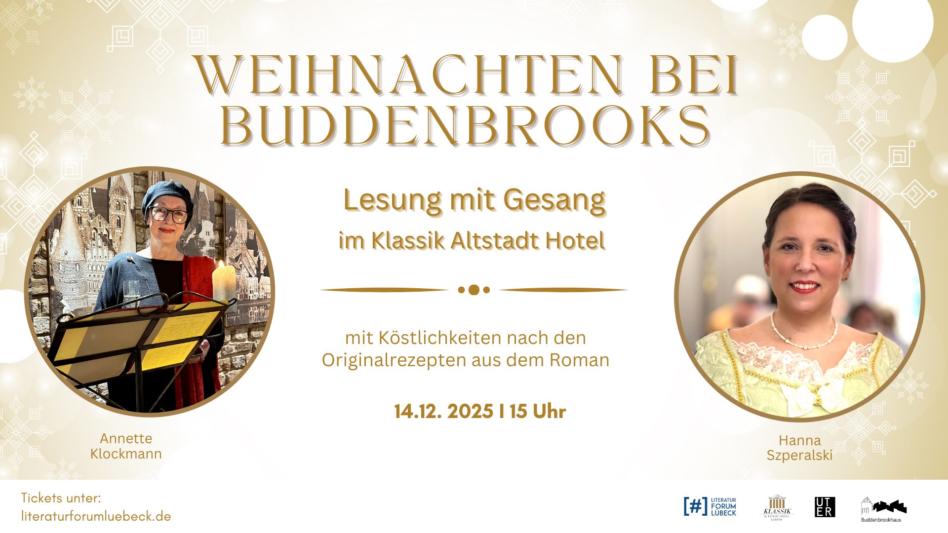 Veranstaltungshinweis Weihnachten bei den Buddenbrooks