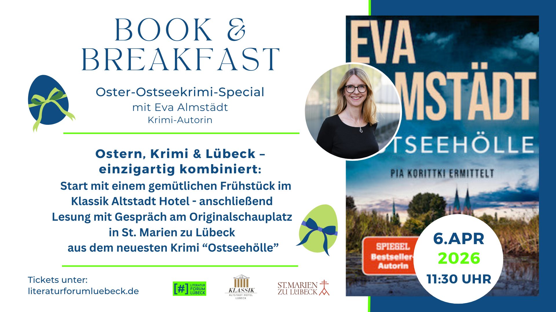 Oster Krimi Spezial mit Eva Almstädt