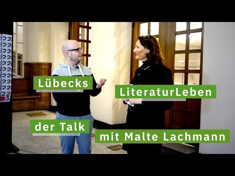 Lübecks Literaturleben – der Talk mit Malte Lachmann
